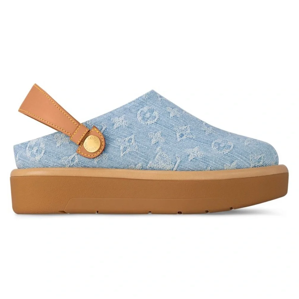 💙NEW💙 Louis Vuitton Aspen Platform Clog EU 37 & EU 41 - Picture 2 of 3